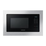 Microondas Samsung MG20A7013CT/ET 20L 850W Grill Interior Cerámico Antibacteriano