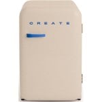 Create Frigorífico Mini una Puerta Retro 85cm 92L R600a Retro Beige Compartimentado Create Frigorífico Mini una Puerta Retro 85cm 92L R600a Retro Beige Compartimentado