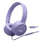 Auriculares JBL Tune 520C USB-C Alámbricos con Micrófono y Color Violeta