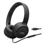 Auriculares JBL Tune 520C avec connectivité USB-C et microphone intégré