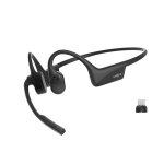 Casque sans fil Bluetooth 5.1 Shokz avec microphone et tour de cou, noir