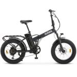 Vélo électrique pliable Nilox X8 Pro 13Ah 250W avec cadre en acier et autonomie de 70 km, 20″