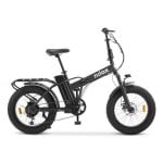 Vélo électrique pliant Nilox 250 W, autonomie de 70 km, écran LCD 20 pouces, 6 vitesses, acier noir Vélo électrique pliant Nilox 250 W, autonomie de 70 km, écran LCD 20 pouces, 6 vitesses, acier noir