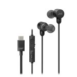 Casque filaire USB-C JVC avec audio haute résolution, microphone et contrôle du volume (noir)