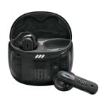 Auriculares JBL inalámbricos Bluetooth 5.3 con Cancelación de Ruido y Micrófono Negro Transparentes