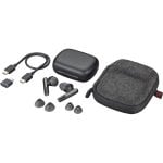 Auriculares HP inalámbricos Bluetooth 5.3 con micrófono, intrauriculares, negro, BT700 USB-C Auriculares HP inalámbricos Bluetooth 5.3 con micrófono, intrauriculares, negro, BT700 USB-C