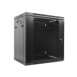 Wandmontiertes Lanberg WF01-6412-10B 12U IP20 Schwarz 60kg Tragkraft Wandmontiertes Lanberg WF01-6412-10B 12U IP20 Schwarz 60kg Tragkraft