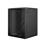 Bastidor de mur Lanberg WF01-6615-10B 15U 60 kg Couleur noire Bastidor de mur Lanberg WF01-6615-10B 15U 60 kg Couleur noire