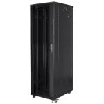 Rack de suelo Lanberg FF01-6042-12B 42U 800kg 600x1000mm Negro Ventilación IP20 Rack de suelo Lanberg FF01-6042-12B 42U 800kg 600x1000mm Negro Ventilación IP20
