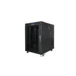19" Lanberg FF01-8015-12BL Rack Stehend 15U 1200 kg Schwarz 19" Lanberg FF01-8015-12BL Rack Stehend 15U 1200 kg Schwarz