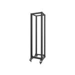 Base para rack Lanberg OR01-6842-B 42U 600x800mm 600kg Negro Autoinstalable