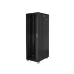 Armadio Rack Lanberg FF01-8042-12B 42U Nero 800 kg Porta Temperata Armadio Rack Lanberg FF01-8042-12B 42U Nero 800 kg Porta Temperata