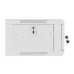 Bastidor de pared Lanberg WF01-6404-10S 4U 19'' 60kg IP20 Gris vidriado autocierre