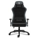 SENSE7 Spellcaster FUKU XL PU Silla Gaming Ergonómico Ajustable Soporte Lumbar Negra