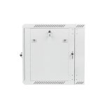 Bastidor de pared Lanberg WF02-6612-10S 12U 60kg IP20 Blanco cristal templado