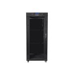 19" Lanberg FF01-8822-12BL Free Standing 22U IP20 LCD Display Rackschrank 1200kg 19" Lanberg FF01-8822-12BL Free Standing 22U IP20 LCD Display Rackschrank 1200kg