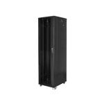 Rack Lanberg FF01-8837-12B 37U 800 kg Gabelschloss Schwarzer Rackschrank Rack Lanberg FF01-8837-12B 37U 800 kg Gabelschloss Schwarzer Rackschrank
