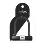 Cadenas métallique Nilox NXPLSHAPELOCK monochrome noir et argent 170 x 50 x 220 mm Cadenas métallique Nilox NXPLSHAPELOCK monochrome noir et argent 170 x 50 x 220 mm