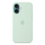 Coque MagSafe Apple MDGP4ZM/A pour iPhone 16, silicone recyclé, aigue-marine, 6,1 pouces Coque MagSafe Apple MDGP4ZM/A pour iPhone 16, silicone recyclé, aigue-marine, 6,1 pouces
