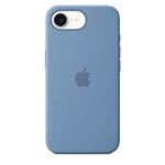Apple iPhone 16e Silikonhülle Winterblau Mikrofaser und recyceltes Silikon 6,1″ Apple iPhone 16e Silikonhülle Winterblau Mikrofaser und recyceltes Silikon 6,1″