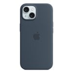 Coque Apple MXPF3ZM/A pour iPhone 15 6,1″ Monochrome Bleu marine