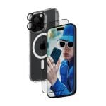 Protector de pantalla PanzerGlass iPhone 16 Pro vidrio templado transparente anti-huellas