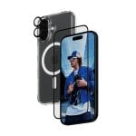Protector PanzerGlass iPhone 16 Transparente 3 en 1 Resistente Golpes Rayones Protector PanzerGlass iPhone 16 Transparente 3 en 1 Resistente Golpes Rayones