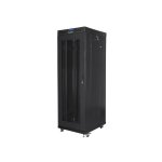 Rack Lanberg FF01-6837-23BL 37U 1200 kg Nero con Display LCD e Ventilazione Rack Lanberg FF01-6837-23BL 37U 1200 kg Nero con Display LCD e Ventilazione