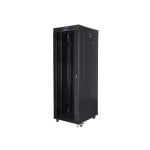 Rack independiente Lanberg FF01-6837-12BL 37U 1200kg Acero LCD Ventilación Negra
