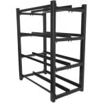 LANBERG OR01-830454-204-BK RAL9004 Schwarz 454x830x1000mm