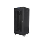 Rack Lanberg FF01-6627-23BL 27U 1200 kg Nero con LCD e Ventilazione