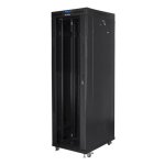 Rack Lanberg FF01-8842-12BL 42U 1200kg LCD IP20 Ventilación 800x800x2122mm Autoinstalable