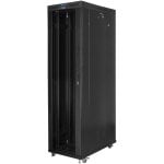 Rack Lanberg FF01-8247-12BL 47U 1200KG Preto IP20 com Display LCD e Ventilação
