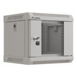 Bastidor de pared Lanberg WF11-3304-10S 10" 4U 30kg vidrio templado gris IP20 montaje propio
