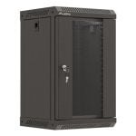 Bastidor de pared Lanberg WF11-3309-10B 9U 10" Vidrio Templado Negro IP20 30kg