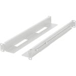 Rail deslizante Lanberg AK-1901-S 19" acero 1U ajustable 397-680mm 90kg RAL7035