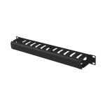 Canaleta Lanberg AK-1704-B 1U Métal Noir 482.5mm pour Rack 19"