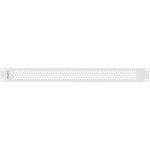 Panel Ciego Perforado Lanberg AK-1411-S 1U 19" Acero Gris RAL7035 M6 Tornillos