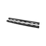 Panel de gestión de cables Lanberg AK-1209-B 37U acero negro 2 piezas 19" vertical rack