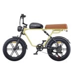 Bicicleta eléctrica ENGWE M1 Motor 48V 250W Neumáticos 20x4.0 Frenos de disco hidráulicos Amarilla Bicicleta eléctrica ENGWE M1 Motor 48V 250W Neumáticos 20x4.0 Frenos de disco hidráulicos Amarilla