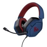 Casque filaire multiplateforme Trust avec microphone amovible, bleu/rouge Casque filaire multiplateforme Trust avec microphone amovible, bleu/rouge