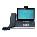 Téléphone IP Yealink SIP-T58A noir Bluetooth WiFi Caméra HD 5MP PoE Android