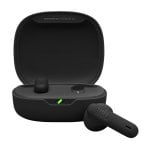 Auriculares JBL inalámbricos Bluetooth 5.3 True Wireless con micrófono y Pure Bass, negros