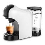 Cafetière multi-capsules 3-en-1 Bellagio d'Ufesa, 15 bars, 1400 W, commandes tactiles, blanche Cafetière multi-capsules 3-en-1 Bellagio d'Ufesa, 15 bars, 1400 W, commandes tactiles, blanche
