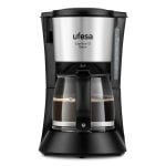 Ufesa Capriccio 12 Delux 1,2 l 680 W Filterkaffeemaschine mit Permanentfilter-Glaskanne