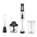 Batidora de mano Ufesa Eclipse 1500W velocidad variable función turbo 4 cuchillas antisalpicaduras