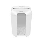 Destructeur de documents Fellowes LX70 4 x 40 mm, 18 L, 11 feuilles, blanc Destructeur de documents Fellowes LX70 4 x 40 mm, 18 L, 11 feuilles, blanc