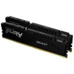 Kit de mémoire RAM Kingston 64 Go DDR5 6000 MT/s 2 x 32 Go FURY Beast