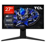 Monitor TCL 27R83U 27" 4K UHD 160Hz Mini-LED QLED HDR1400 FreeSync G-Sync USB-C