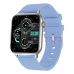 Montre connectée tactile AMOLED Trevi T-FIT 201 A avec bracelet bleu